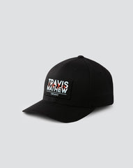 Black Travis Mathew Bulls Take The Court Fitted Hat