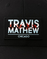 Black Travis Mathew Bulls Take The Court Fitted Hat