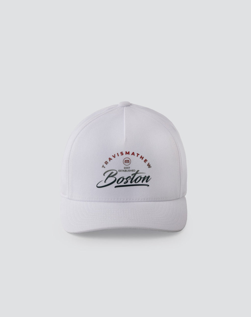 White Travis Mathew Beacon Hill Fitted Hat