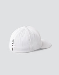 White Travis Mathew Sunset Clap Fitted Hat