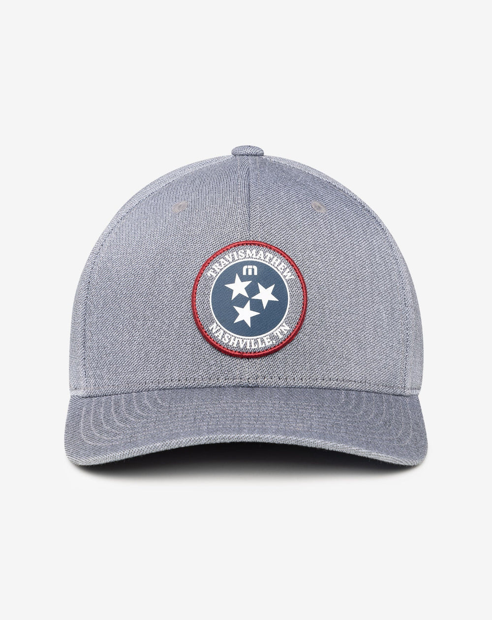 Heather Quiet Shade Travis Mathew Whiskey Neat Fitted Hat