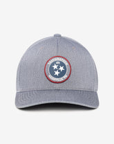 Heather Quiet Shade Travis Mathew Whiskey Neat Fitted Hat