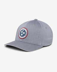 Heather Quiet Shade Travis Mathew Whiskey Neat Fitted Hat