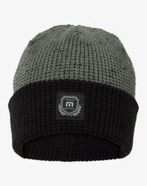 Dark Olive Travis Mathew Cloud Waffle Beanie