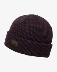 Plum Travis Mathew Cloud Waffle Beanie