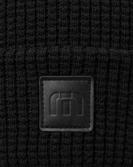 Black Travis Mathew Cloud Waffle Beanie