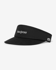 Black Travis Mathew Golf Sucks Visor