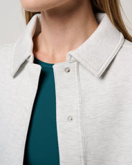 Heather Light Grey Travis Mathew Cloudscape Button Down