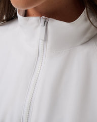 White Travis Mathew BreezeBlend Travel Day Jacket