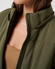 Grape Leaf Travis Mathew Mont Blanc Hood Puffer