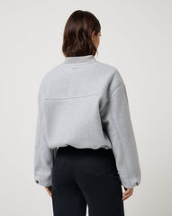 Heather Light Grey Travis Mathew Rustic Retreat Bomber