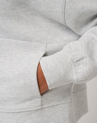 Heather Light Grey Travis Mathew Skyloft Soft Half Zip 2.0