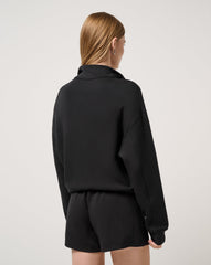 Black Travis Mathew Skyloft Soft Half Zip 2.0