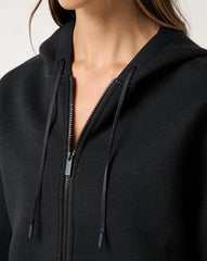 Heather Black Travis Mathew Cloudscape Zip Hood