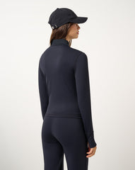 Black Travis Mathew Moveknit Full Zip 2.0