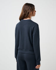Navy Blazer Travis Mathew Cloud Terry Crew