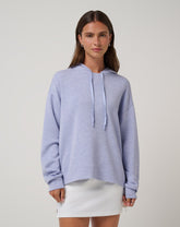 Heather Soft Blue Travis Mathew Skyloft Soft Hoodie
