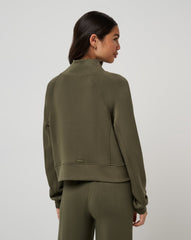 Grape Leaf Travis Mathew Skyloft Soft Funnel Neck