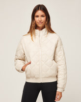 Pumice Stone Travis Mathew Lights At Night Quilted Jacket