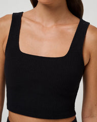 Black Travis Mathew Evening Retreat Tank