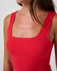 Tomato Travis Mathew Evening Retreat Tank