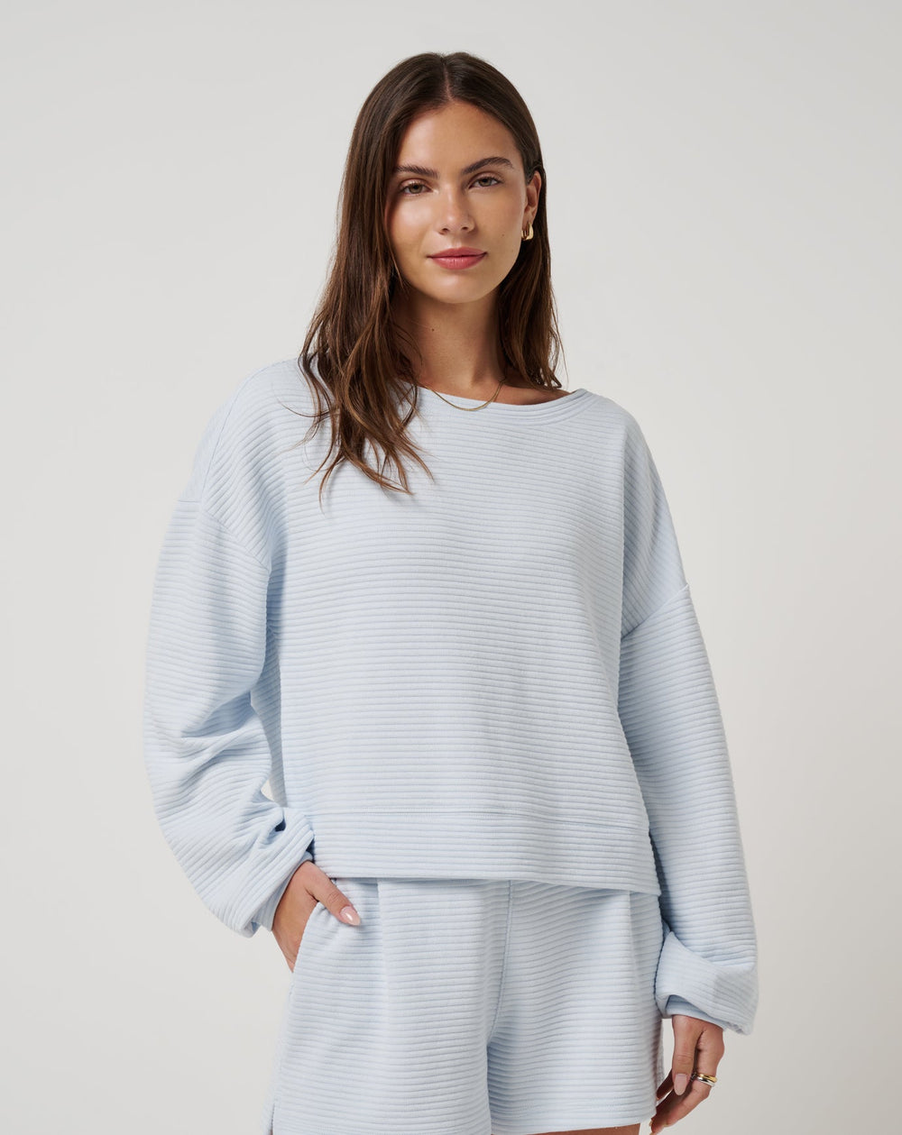 Ancient Water Travis Mathew Coastal Rib Yacht Me Pullover