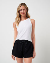 White Travis Mathew Cloud Jersey Tank 2.0