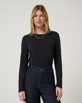 Black Travis Mathew Cloud Long Sleeve Tee