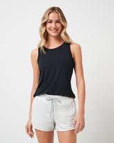 Black Travis Mathew Cloud Jersey Tank 2.0