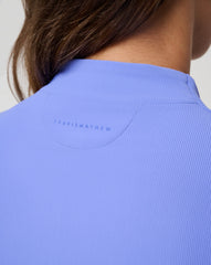 Baja Blue Travis Mathew Moveknit Rib Limitless Top
