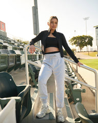 Heather Light Grey Travis Mathew Skyloft Soft Jogger