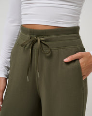 Grape Leaf Travis Mathew Skyloft Soft Wide Leg Pant