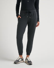 Heather Black Travis Mathew Cloud Fleece Jogger