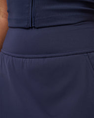 Navy Blazer Travis Mathew Moveknit Game Set Match Skort