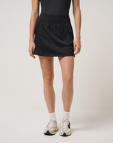 Black Travis Mathew Moveknit Game Set Match Skort