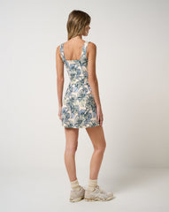 Sandshell Multi Travis Mathew MoveKnit Sleeveless Printed Dress
