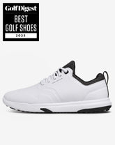 White/Black Travis Mathew The Daily Pro Plus Golf Shoe