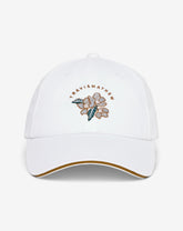 White Travis Mathew Floral Twisted Ivy Adjustable Hat