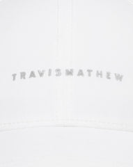 White Travis Mathew Moonshadow Adjustable Hat