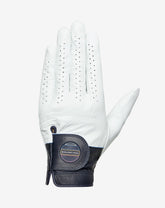 White/Mood Indigo Travis Mathew Get Out Of Town Golf Glove