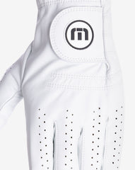 White Travis Mathew Premier 2.0 Golf Glove