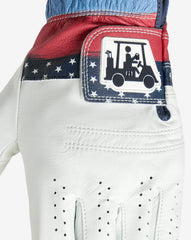 White Travis Mathew Freedom Feast Golf Glove