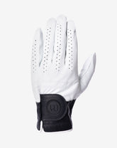 White/Black Travis Mathew Premier 2.0 Golf Glove
