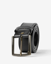 Black Travis Mathew Elusive Leather Belt
