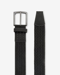 Black Travis Mathew Voodoo 2.0 Stretch Woven Belt