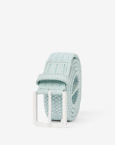 Eggshell Blue Travis Mathew Distant Sand Stretch Woven Belt