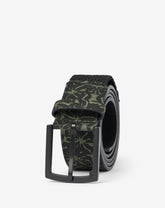 Black Travis Mathew Vine City Canvas Stretch Belt