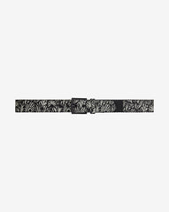 Black Travis Mathew Night Stroll Hybrid Stretch Belt