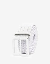 Micro Chip/White Travis Mathew Staggerwing 2.0 Stretch Woven Belt