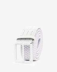Micro Chip/White Travis Mathew Staggerwing 2.0 Stretch Woven Belt